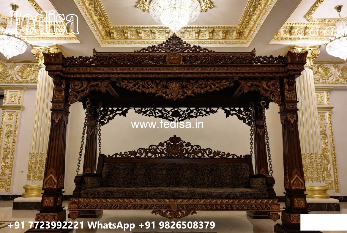 Traditional Luxury Swing Design for Indian Homes No-5083
