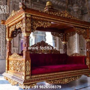 Luxury Swing Design with Traditional Wooden Craft Style No-5105