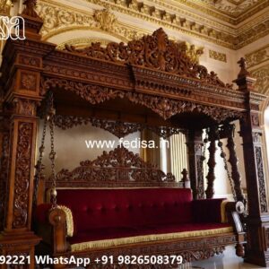 Luxury Swing Design with Artistic Floral Engraving No-5122