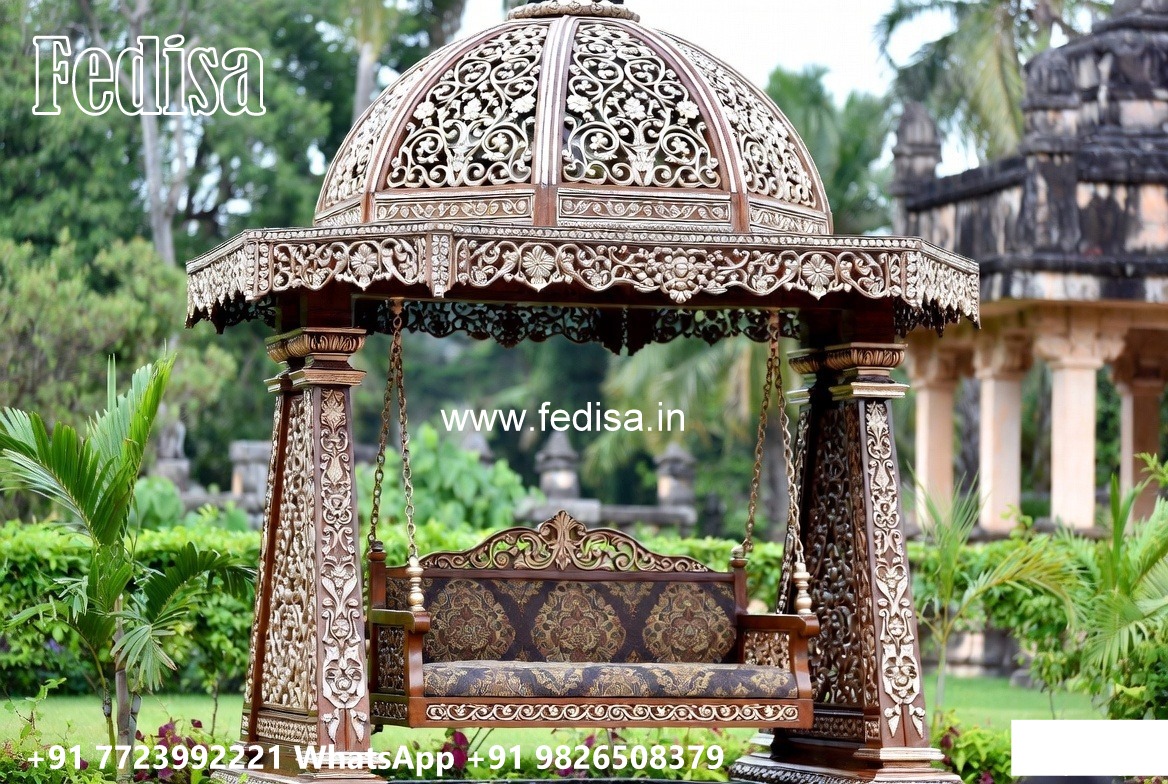 Luxury Swing Design with Elegant Wooden Craftsmanship No-5125