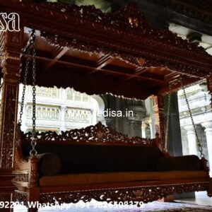 Luxury Swing Design with Rich Wooden Texture Finish No-5138