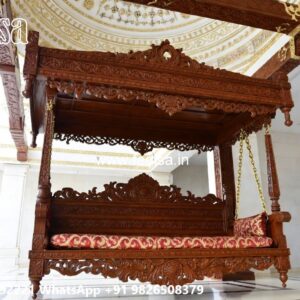 Royal Swing Design with Rich Wooden Craftsmanship No-5258