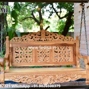 Wooden Royal Swing Design with Artistic Traditional Touch No-5266