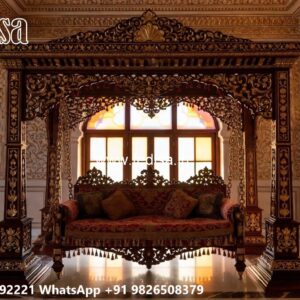 Beautiful Royal Swing Design for Elegant Sitting Areas No-5290