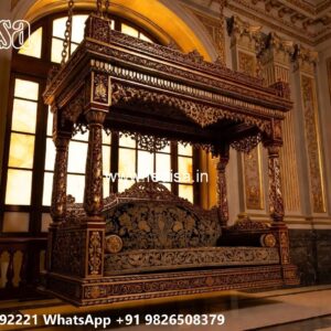 Decorative Wood Carving Swing Design for Hall Spaces No-5328