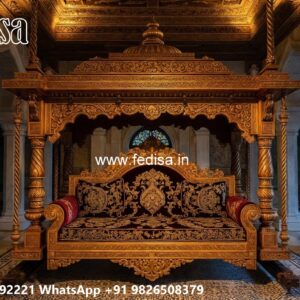 Wood Carving Swing Design Ideas for Luxury Home Makeovers No-5345
