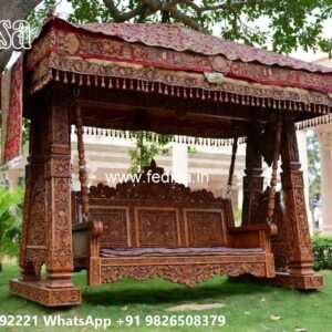 Classic Wooden Swing Design for Luxury Villa Interiors No-5406