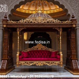 Indoor Wooden Swing Design for Stylish Modern Interiors No-5420
