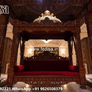 Modern Wooden Swing Design for Contemporary Interiors No-5428