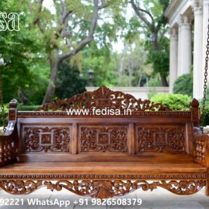 Wooden Swing Design with Classic Traditional Touch No-5434