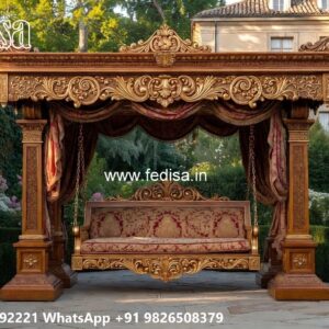 Modern Wooden Swing Design with Sleek Finishing Style No-5445