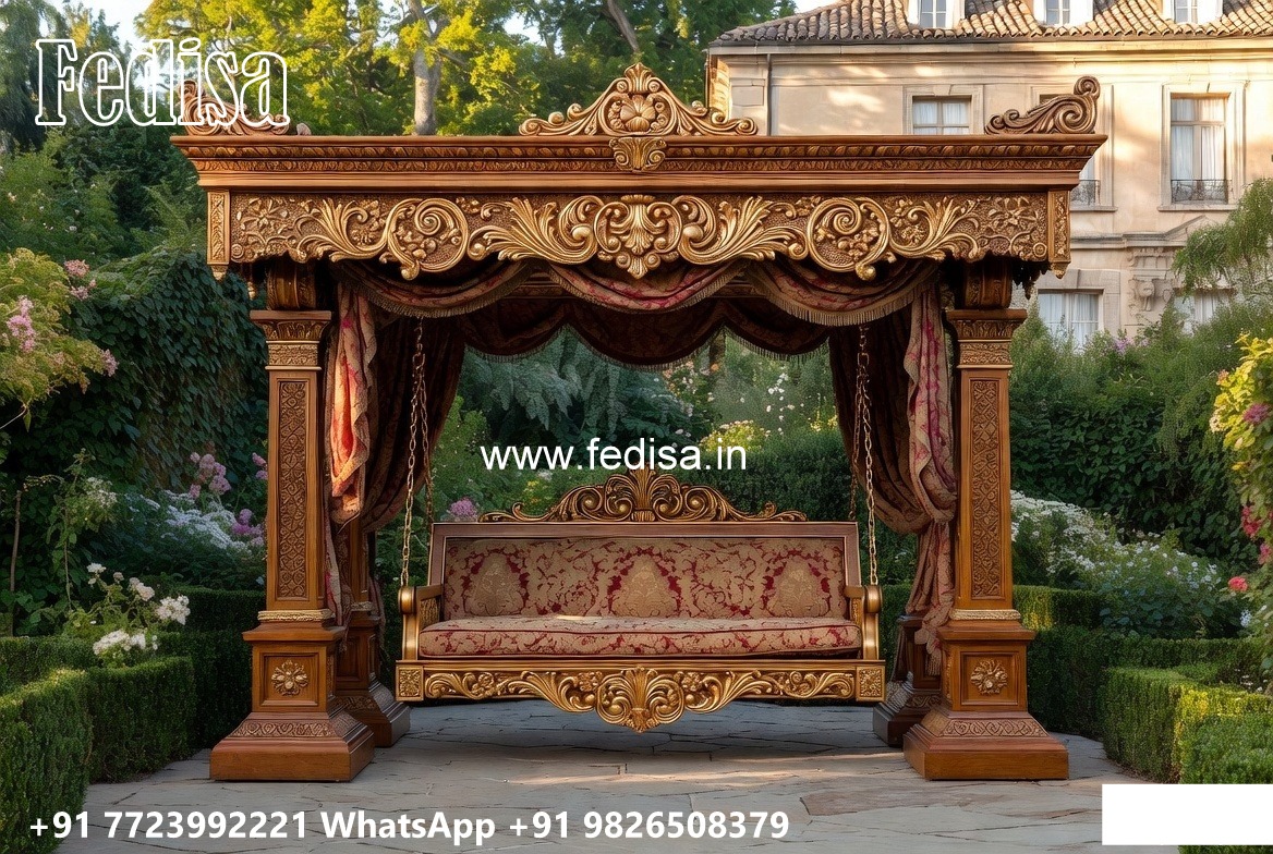 Modern Wooden Swing Design with Sleek Finishing Style No-5445