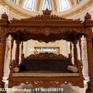 Contemporary Wooden Swing Design for Stylish Living Room No-5449