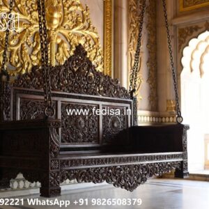 Traditional Wooden Jhula Design for Cultural Home Style No-5453