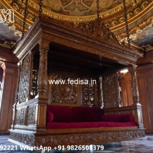 Modern Wooden Swing Design with Contemporary Appeal No-5461