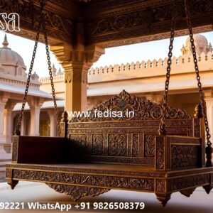 Modern Luxury Wooden Swing Design for Villas No-5477