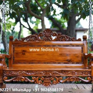 Wooden Swing Design for Luxury Apartment Interiors No-5482