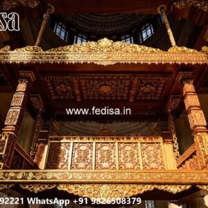 Luxury Swing Design with Artistic Carving Patterns No-5511