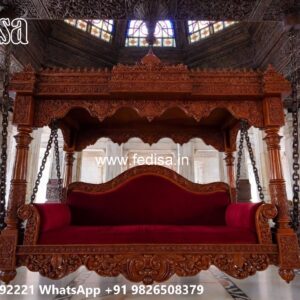 Luxury Swing Design with Decorative Floral Carvings No-5522