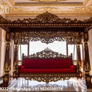 Luxury Swing Design with Rich Teak Wood Texture No-5526