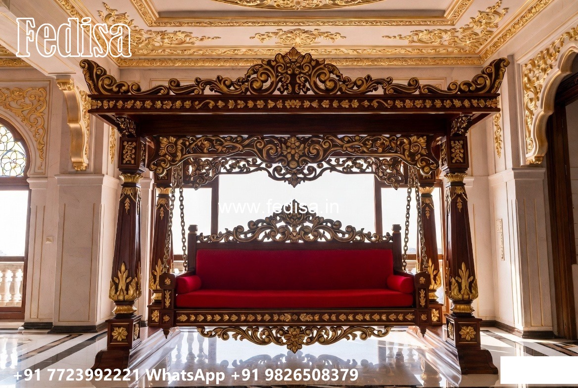 Luxury Swing Design with Rich Teak Wood Texture No-5526