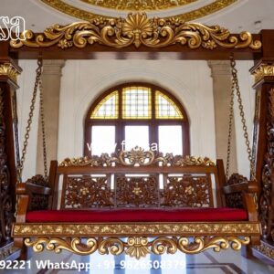 Traditional Luxury Swing Design for Indian Homes No-5533