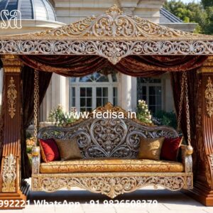 Luxury Swing Design with Artistic Wooden Patterns No-5537