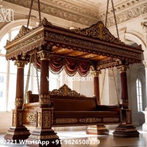 Luxury Swing Design for Stylish Balcony Seating Area No-5538