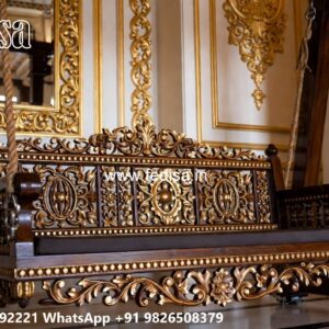Luxury Swing Design with Traditional Wooden Craft Style No-5555