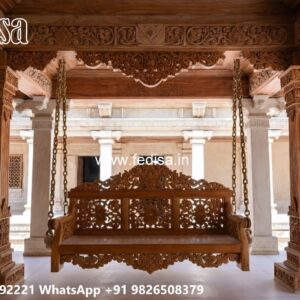 Luxury Swing Design with Artistic Floral Engraving No-5572