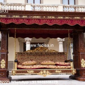 Luxury Swing Design with Elegant Wooden Craftsmanship No-5575