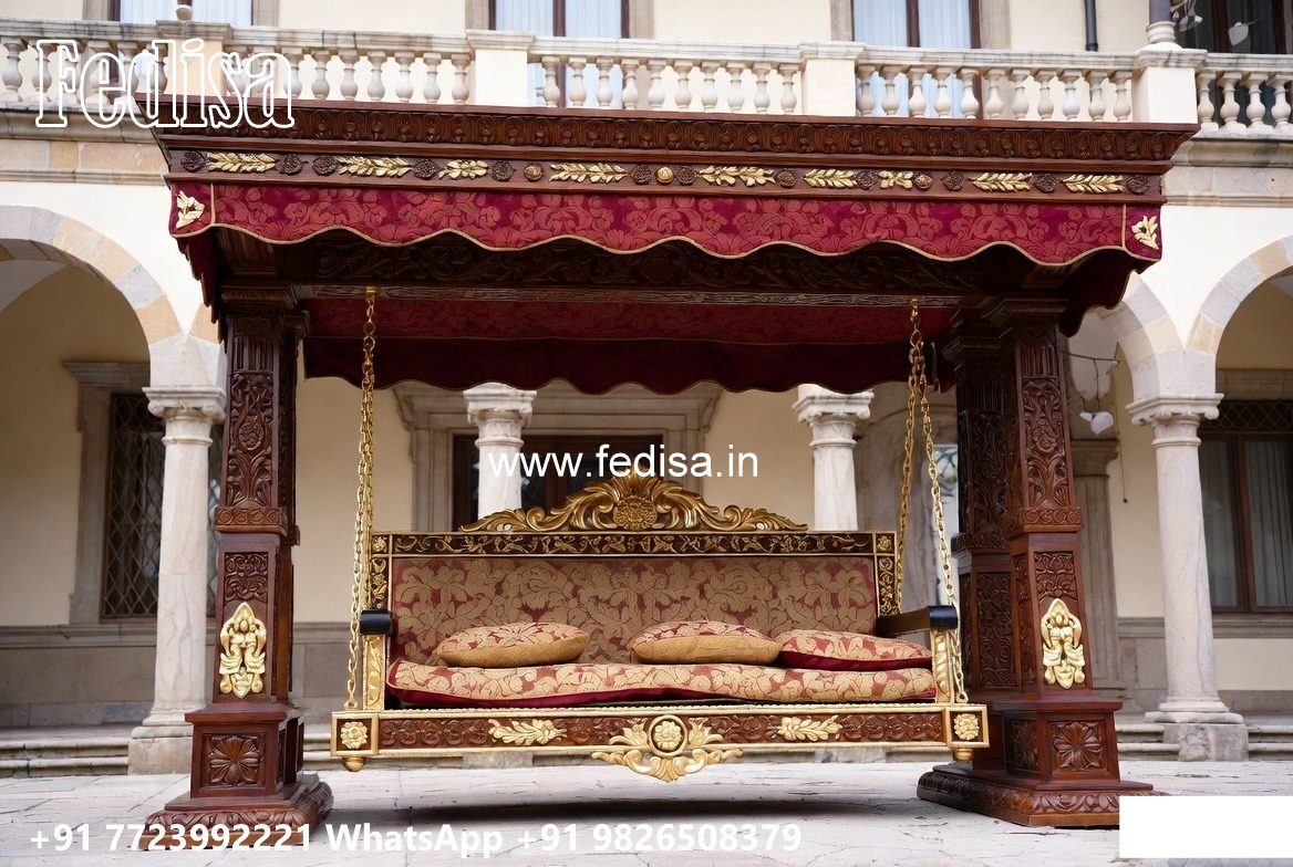 Luxury Swing Design with Elegant Wooden Craftsmanship No-5575