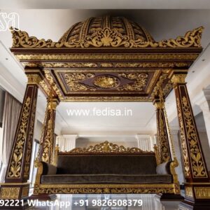 Luxury Swing Design with Rich Wooden Texture Finish No-5588