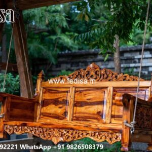Luxury Swing Design with Decorative Brass Detailing No-5597
