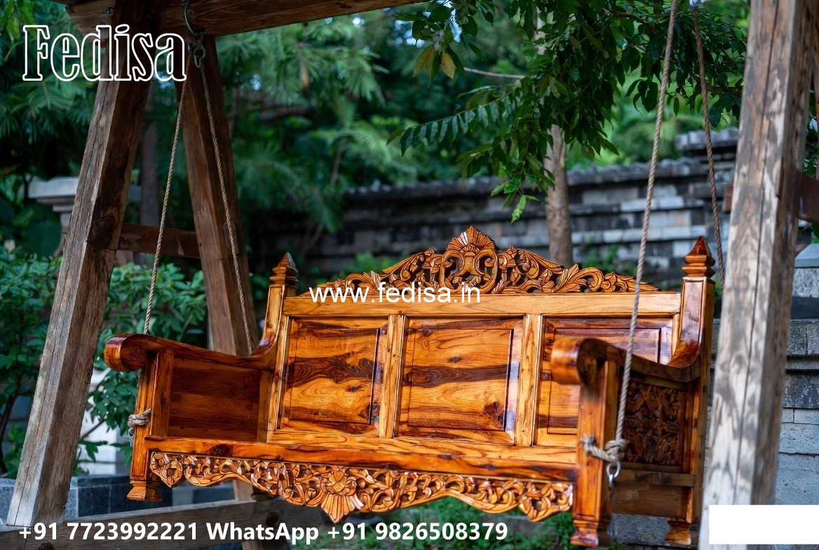 Luxury Swing Design with Decorative Brass Detailing No-5597