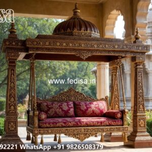 Classic Swing Design with Artistic Wooden Detailing No-5612