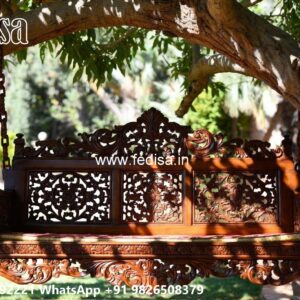 Classic Swing Design with Decorative Wooden Patterns No-5644
