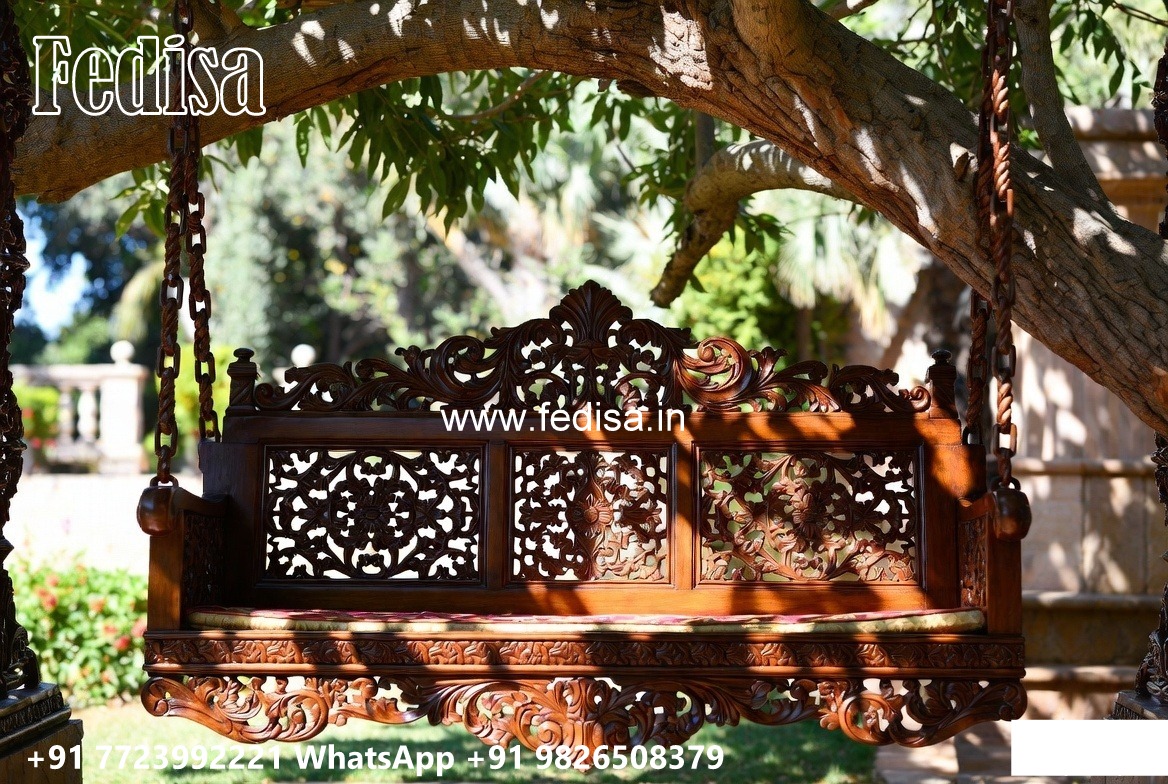 Classic Swing Design with Decorative Wooden Patterns No-5644