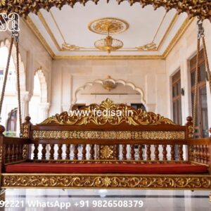 Royal Swing Design with Rich Wooden Craftsmanship No-5708