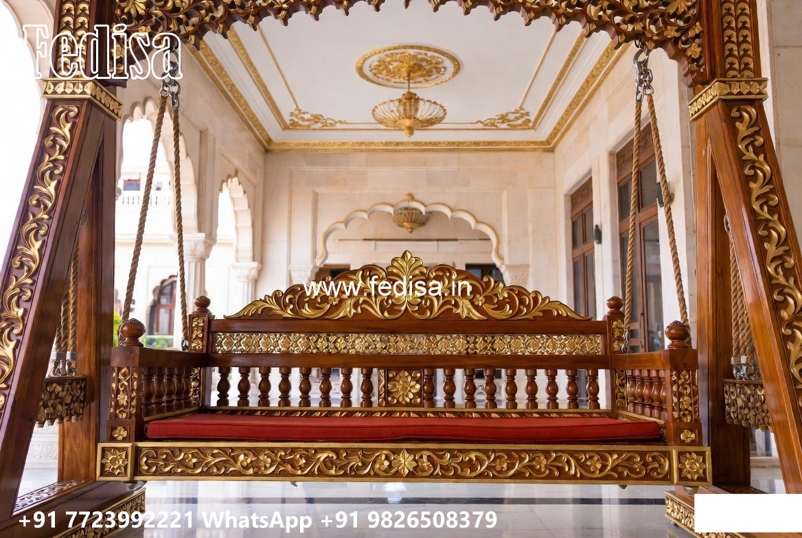 Royal Swing Design with Rich Wooden Craftsmanship No-5708