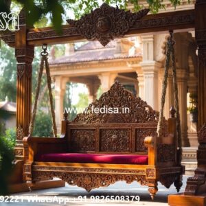Traditional Royal Swing Design for Indian Home Interiors No-5725