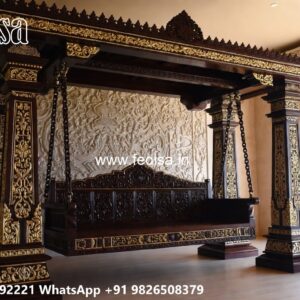 Royal Swing Design with Artistic Heritage Motifs No-5737
