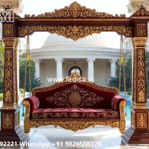 Beautiful Royal Swing Design for Elegant Sitting Areas No-5740