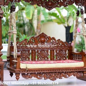 Royal Swing Design with Palace Inspired Wooden Artwork No-5745