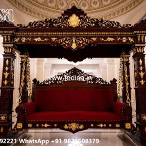Luxury Wooden Swing Design Ideas for Elegant Home Interiors No-5851