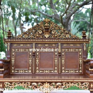 Premium Wooden Swing Design for Balcony and Garden No-5855