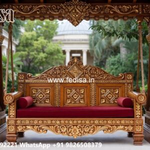 Contemporary Wooden Swing Design for Stylish Living Room No-5899