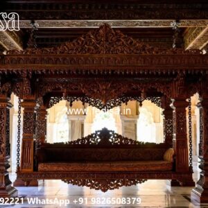 Premium Wooden Swing Design for Modern Villa Decor No-5901