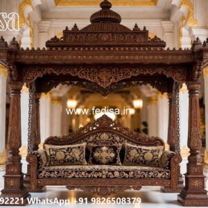 Traditional Wooden Jhula Design for Cultural Home Style No-5903