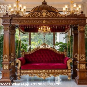 Premium Wooden Swing Design with Elegant Comfort Style No-5918
